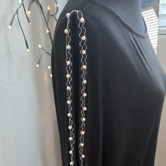 Daytrip Tops - Daytrip - Dolman Open Arm Blouse - Medium - EUC